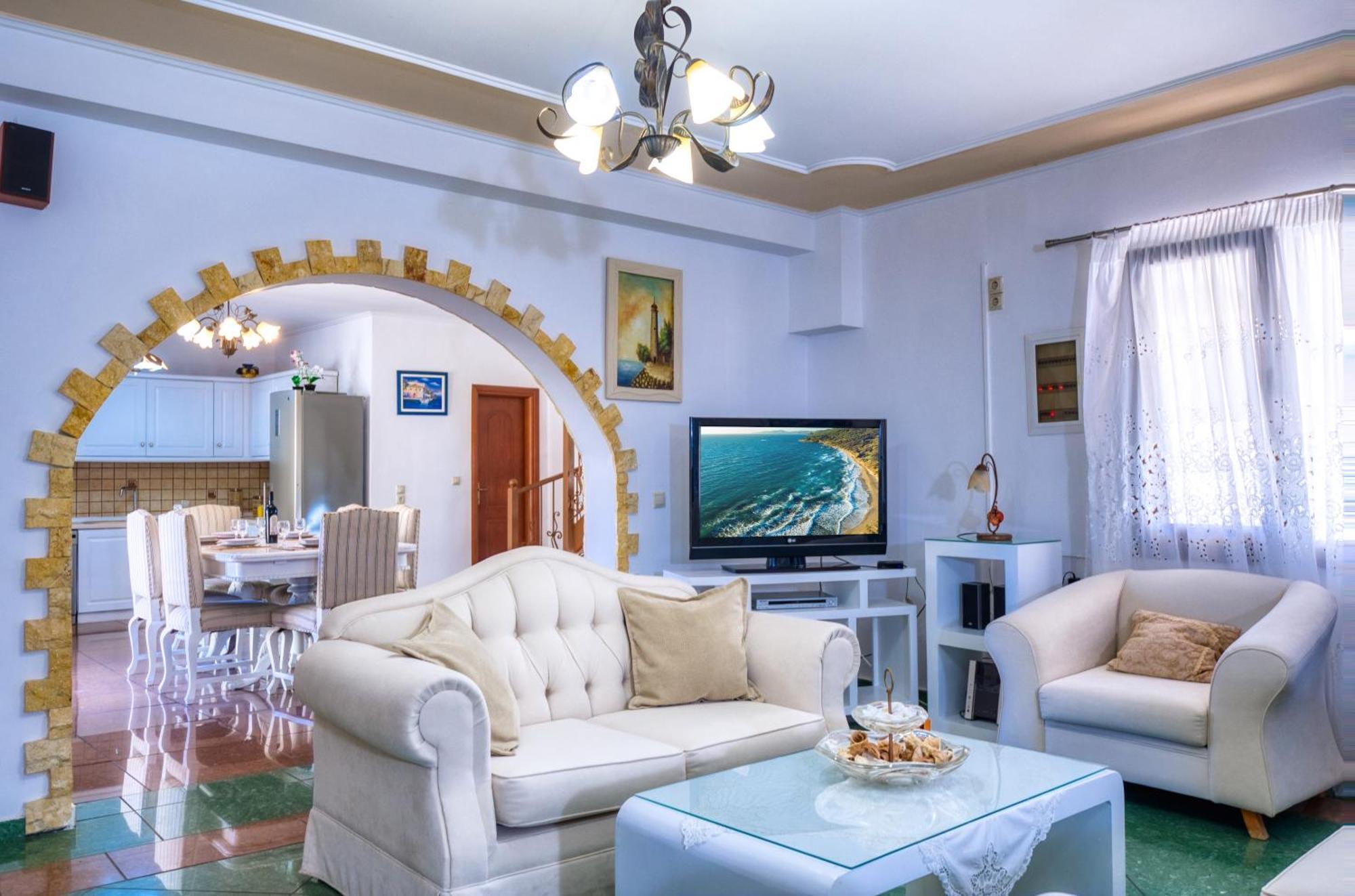 Sea View Villa Paramonas Paramónasz Kültér fotó