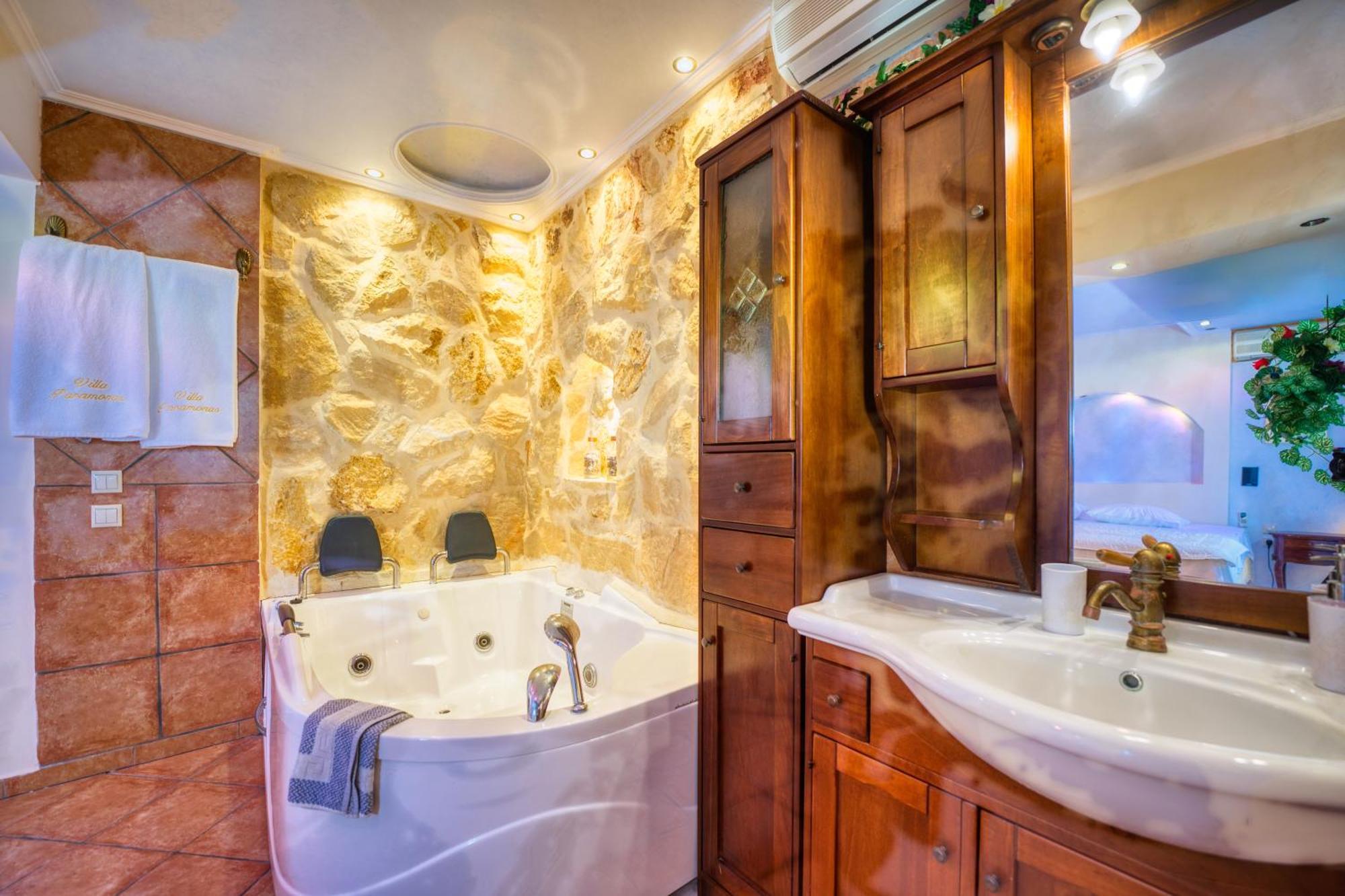 Sea View Villa Paramonas Paramónasz Kültér fotó