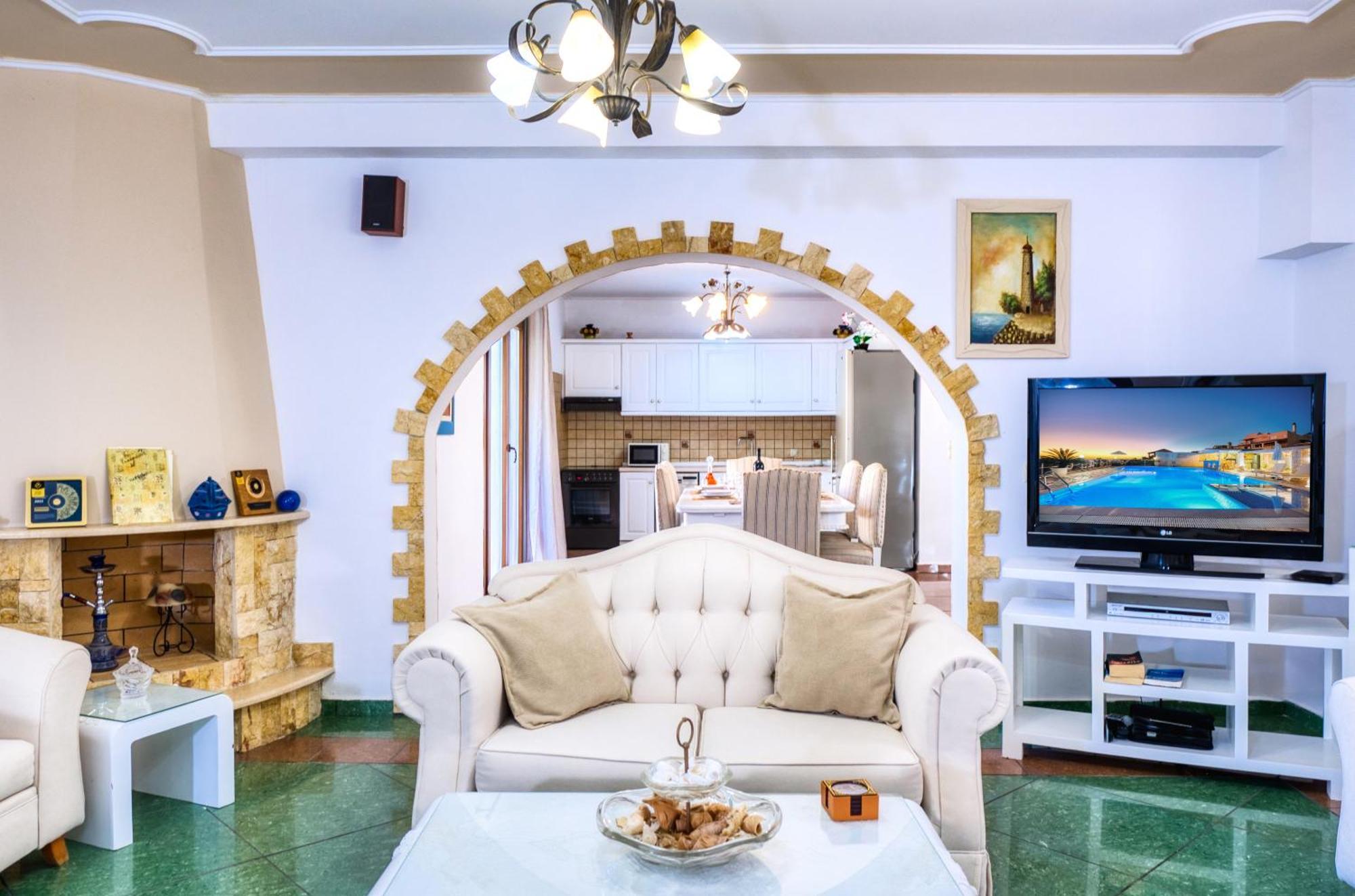 Sea View Villa Paramonas Paramónasz Kültér fotó
