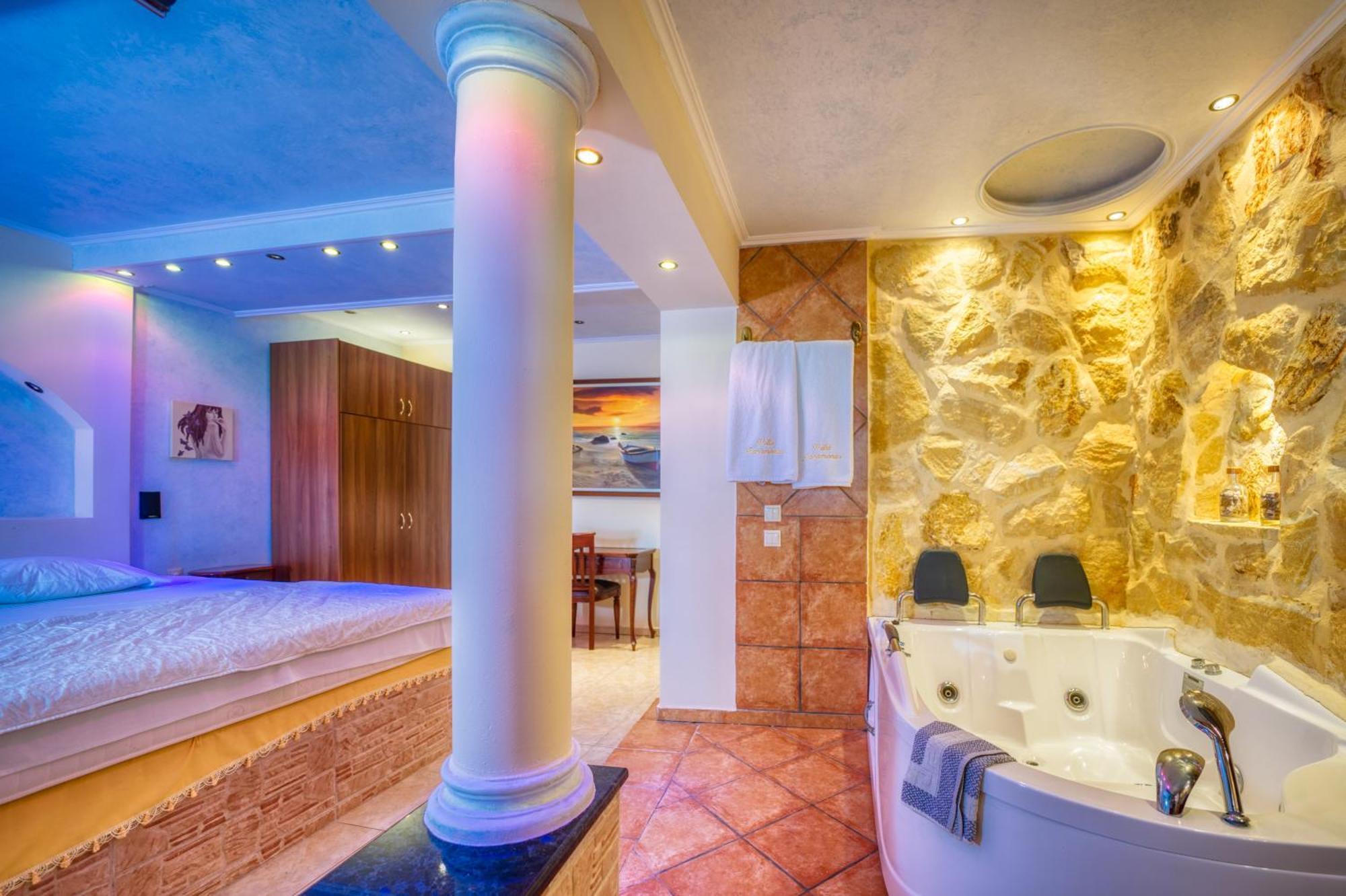Sea View Villa Paramonas Paramónasz Kültér fotó