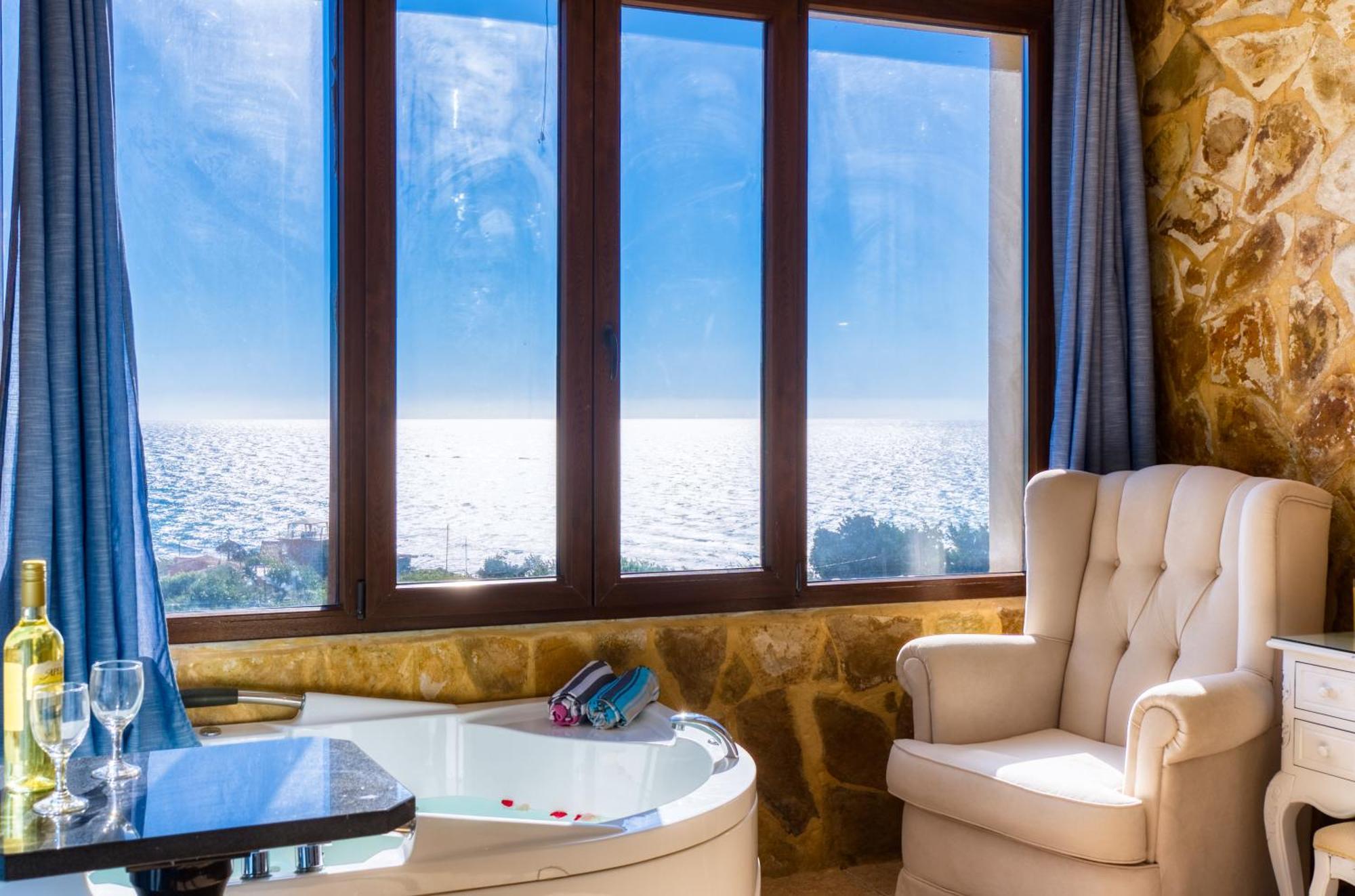 Sea View Villa Paramonas Paramónasz Kültér fotó