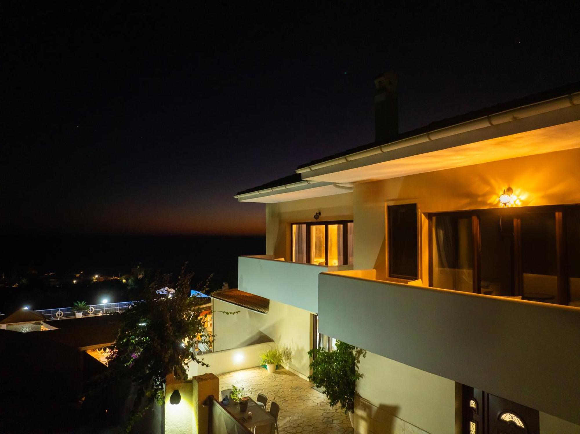 Sea View Villa Paramonas Paramónasz Kültér fotó