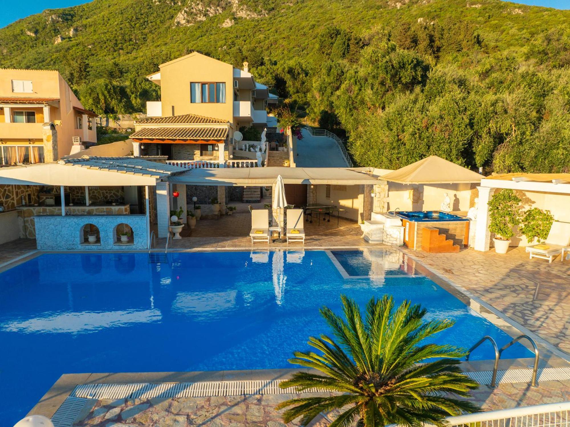 Sea View Villa Paramonas Paramónasz Kültér fotó