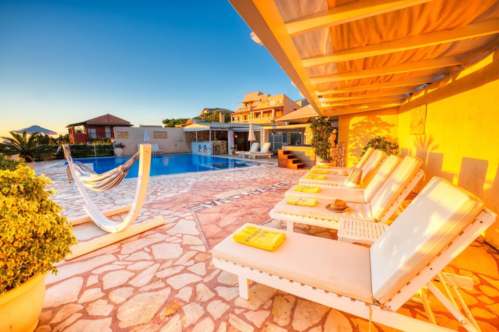 Sea View Villa Paramonas Paramónasz Kültér fotó