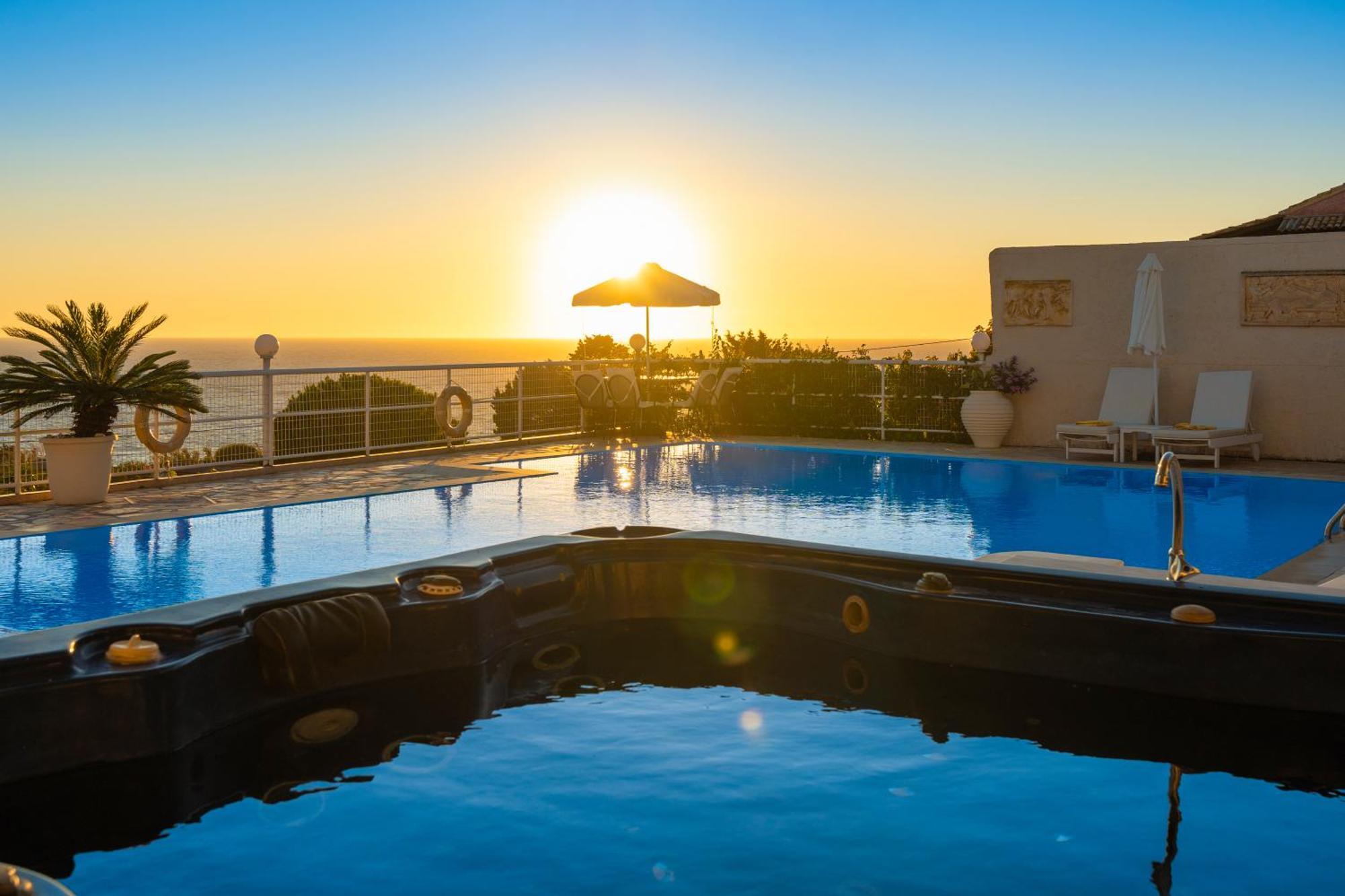Sea View Villa Paramonas Paramónasz Kültér fotó