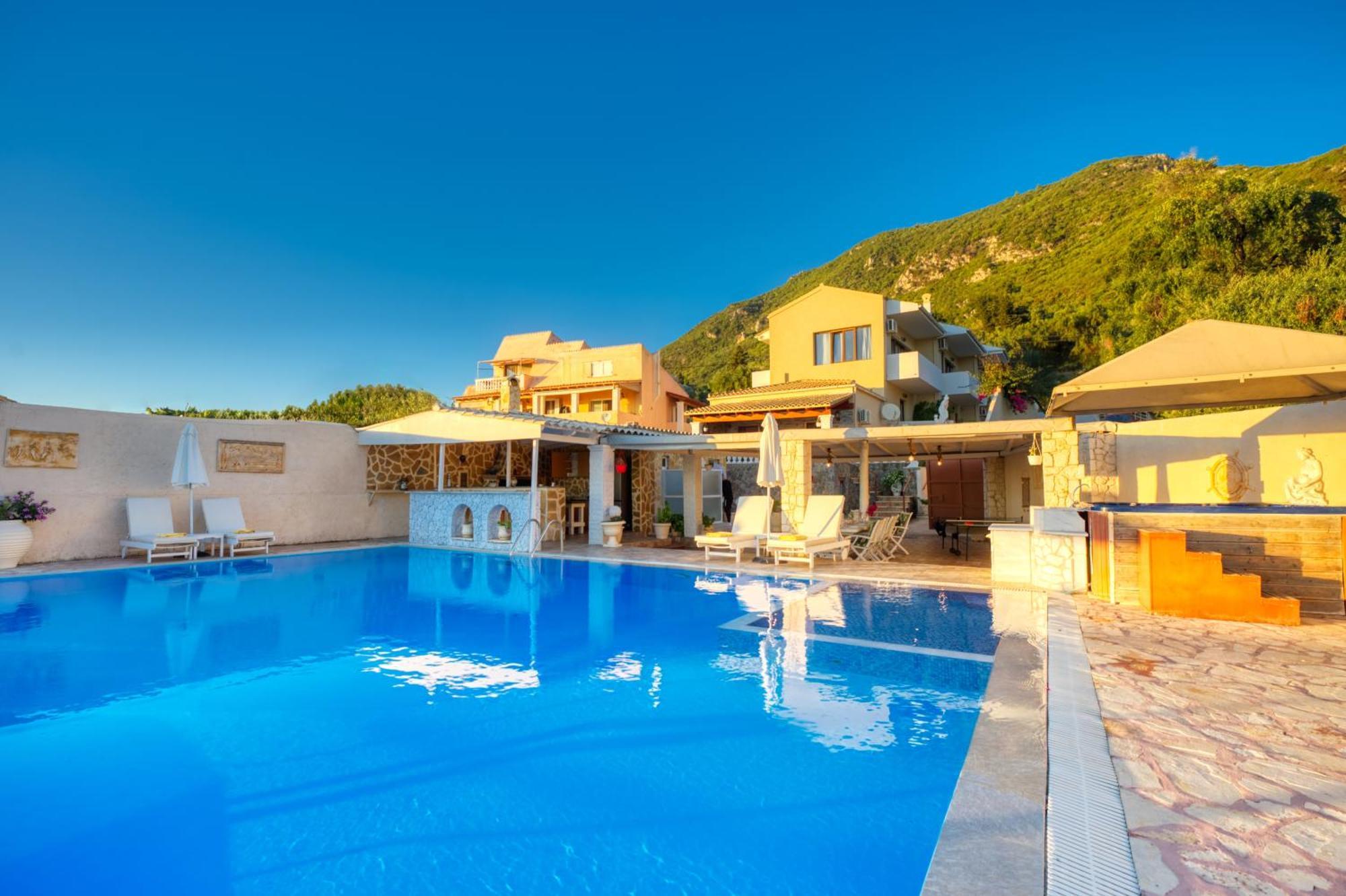 Sea View Villa Paramonas Paramónasz Kültér fotó