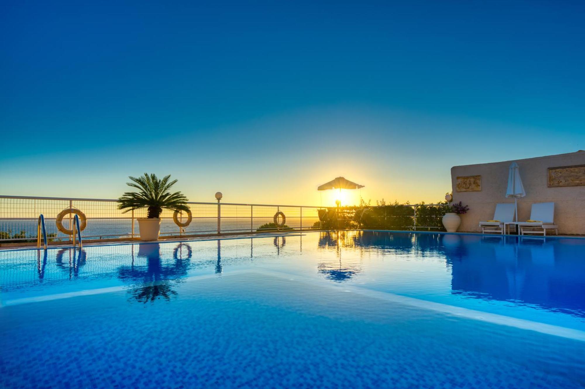 Sea View Villa Paramonas Paramónasz Kültér fotó