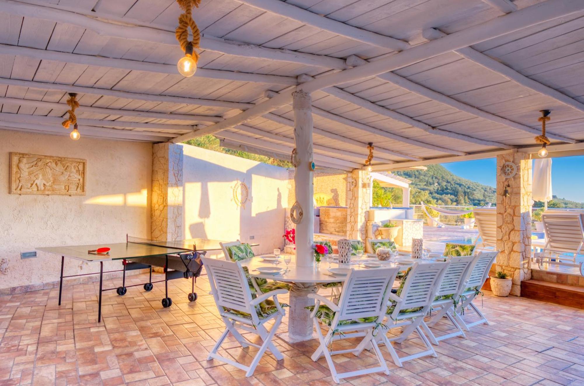 Sea View Villa Paramonas Paramónasz Kültér fotó